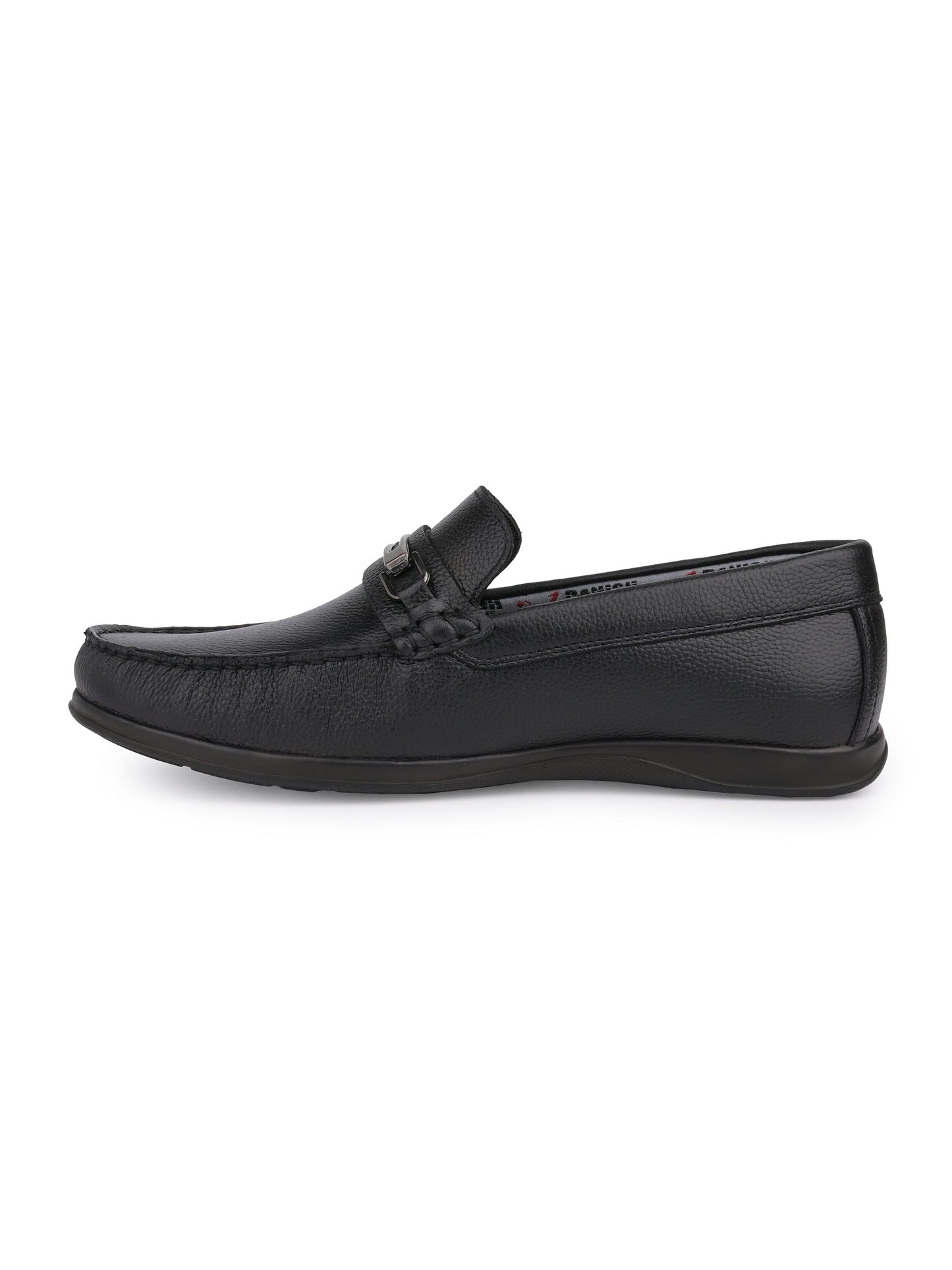Carson Buckle-Trimmed Loafers