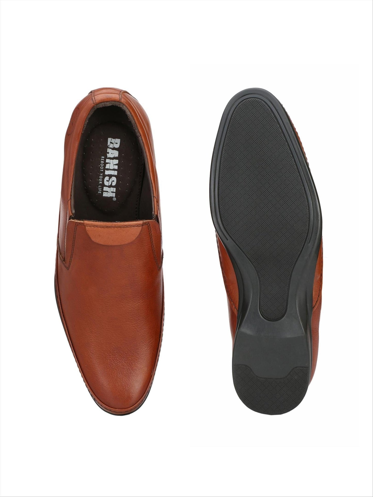Silvano Wingtip Slip-Ons