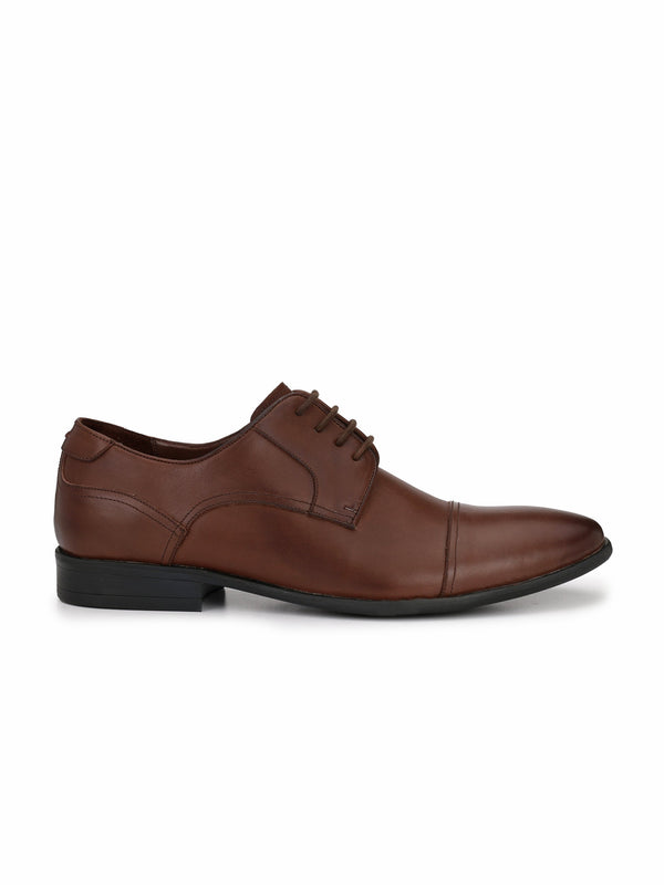 BROWN LEATHER CORPORATE FOMALS FOR MEN