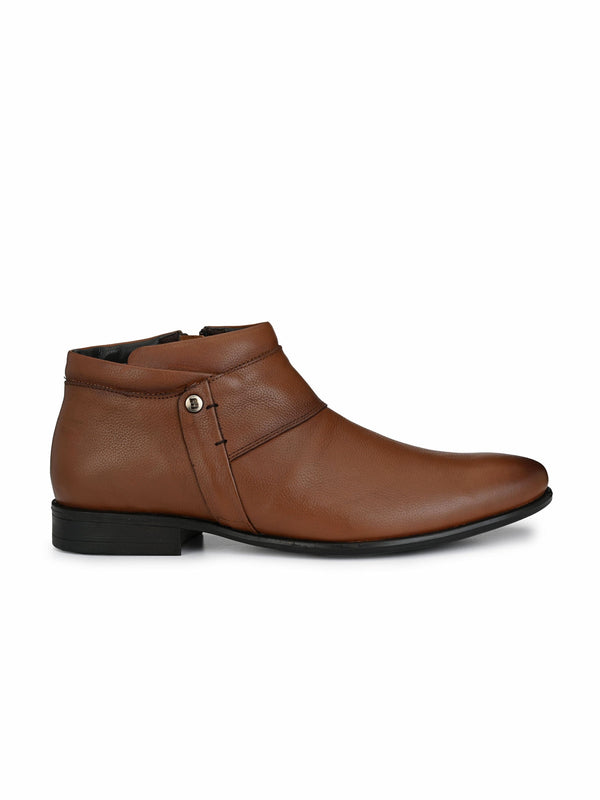 Flynn Tawny Ankle-Boots
