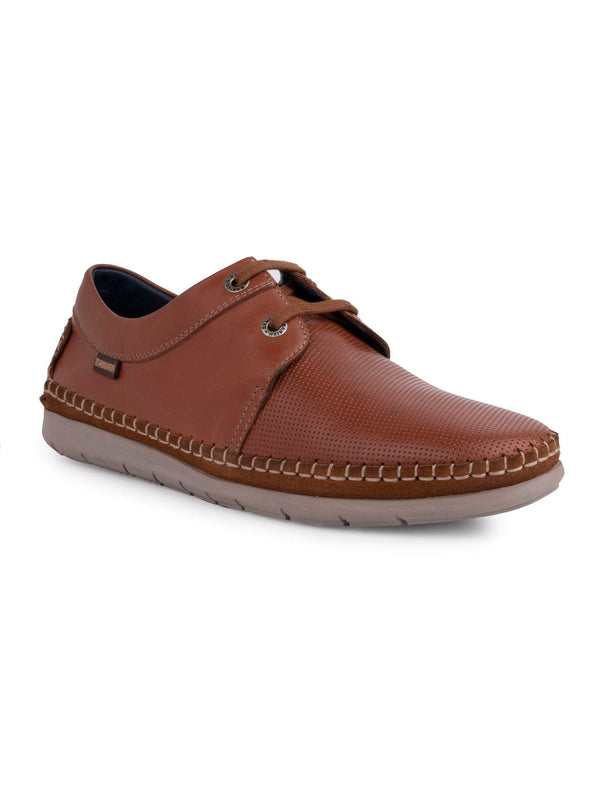 Andry Earth Brown Lace-Ups