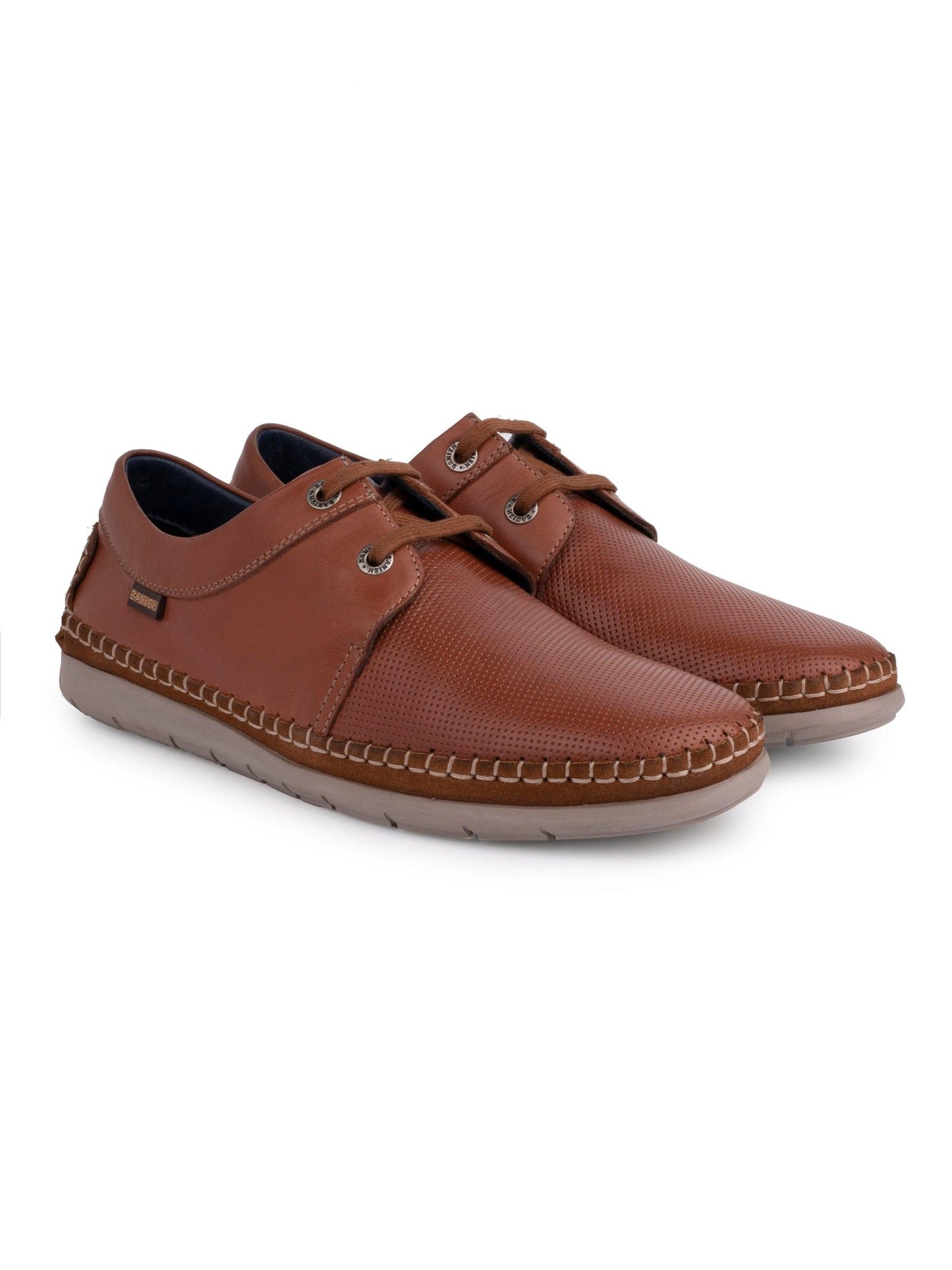 Andry Earth Brown Lace-Ups