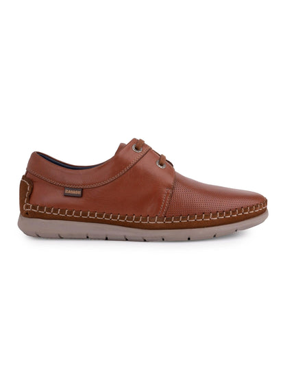 Andry Earth Brown Lace-Ups