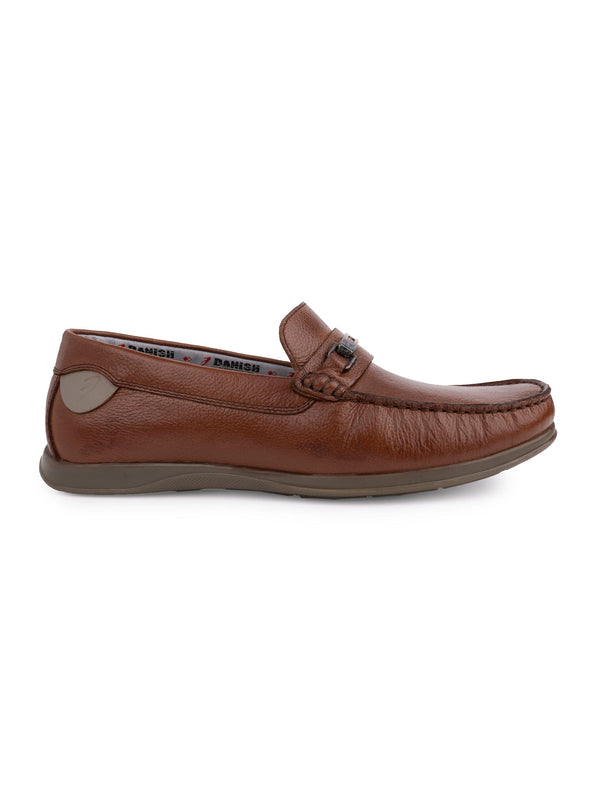 Carson  Buckle-Trimmed Loafers