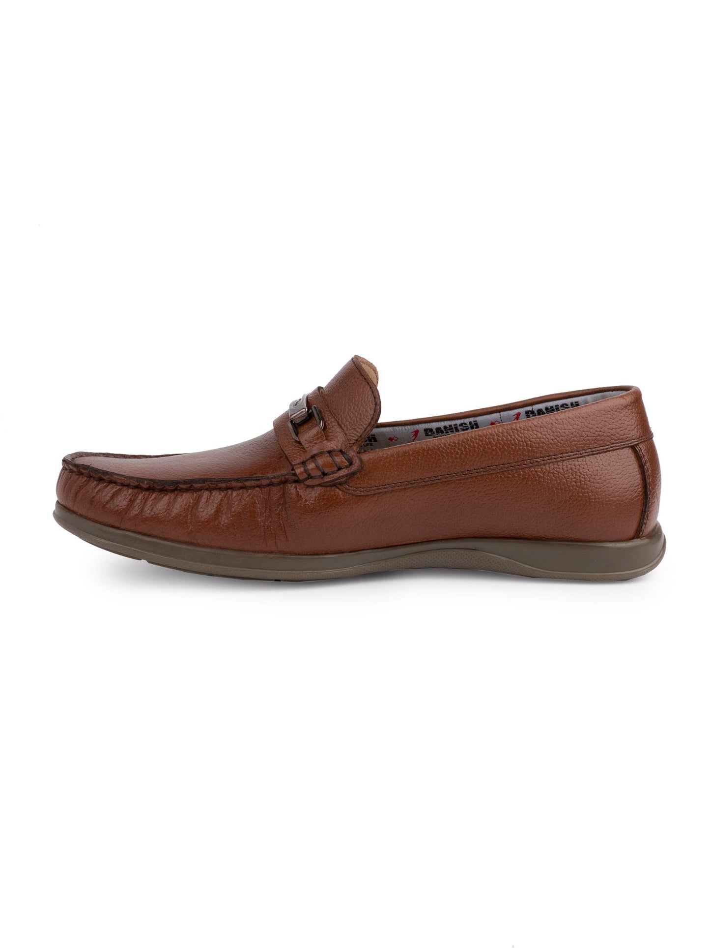 Carson  Buckle-Trimmed Loafers