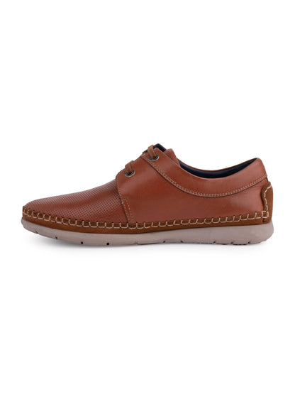 Andry Earth Brown Lace-Ups