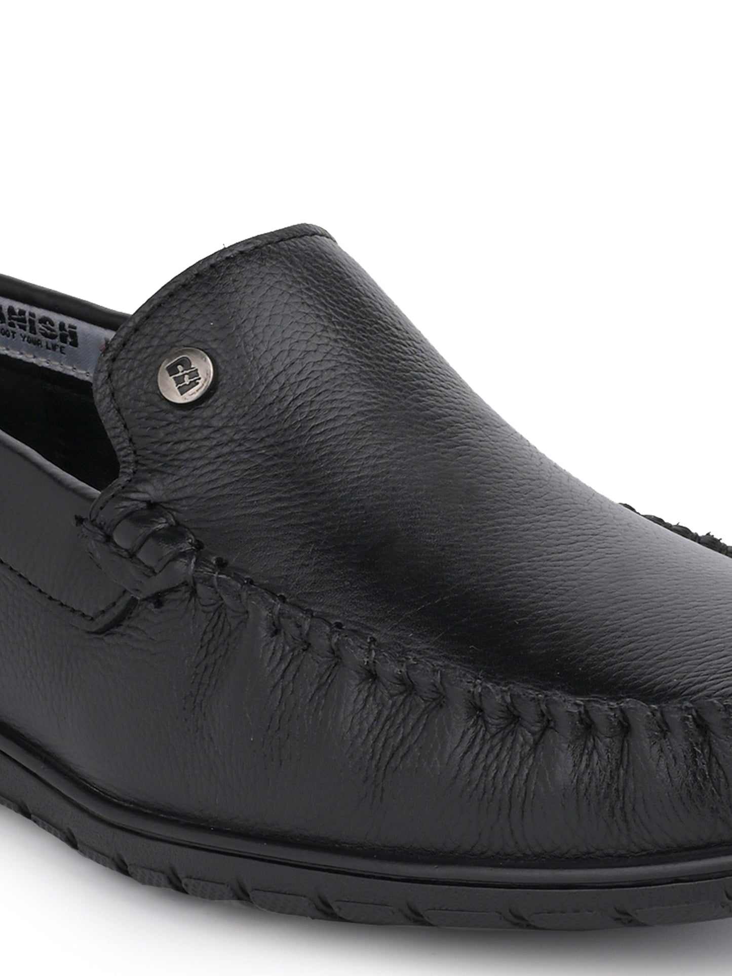 CloudSteps Obsidian Black Moccasins