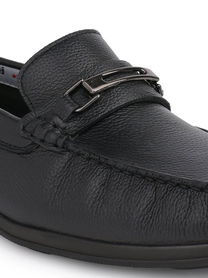 Carson  Buckle-Trimmed Loafers