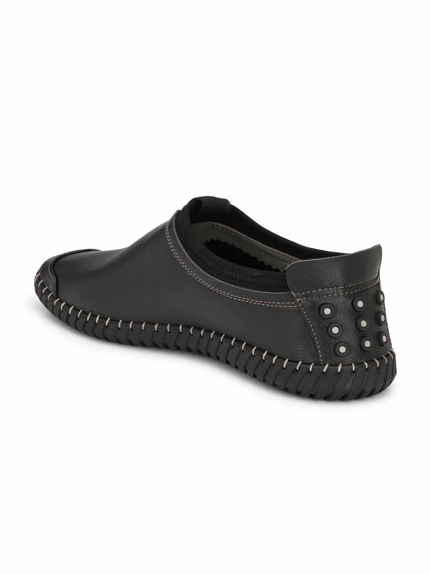 Arlo Midnight Black Slip-Ons