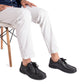 Albert Jade Black Lace-Ups