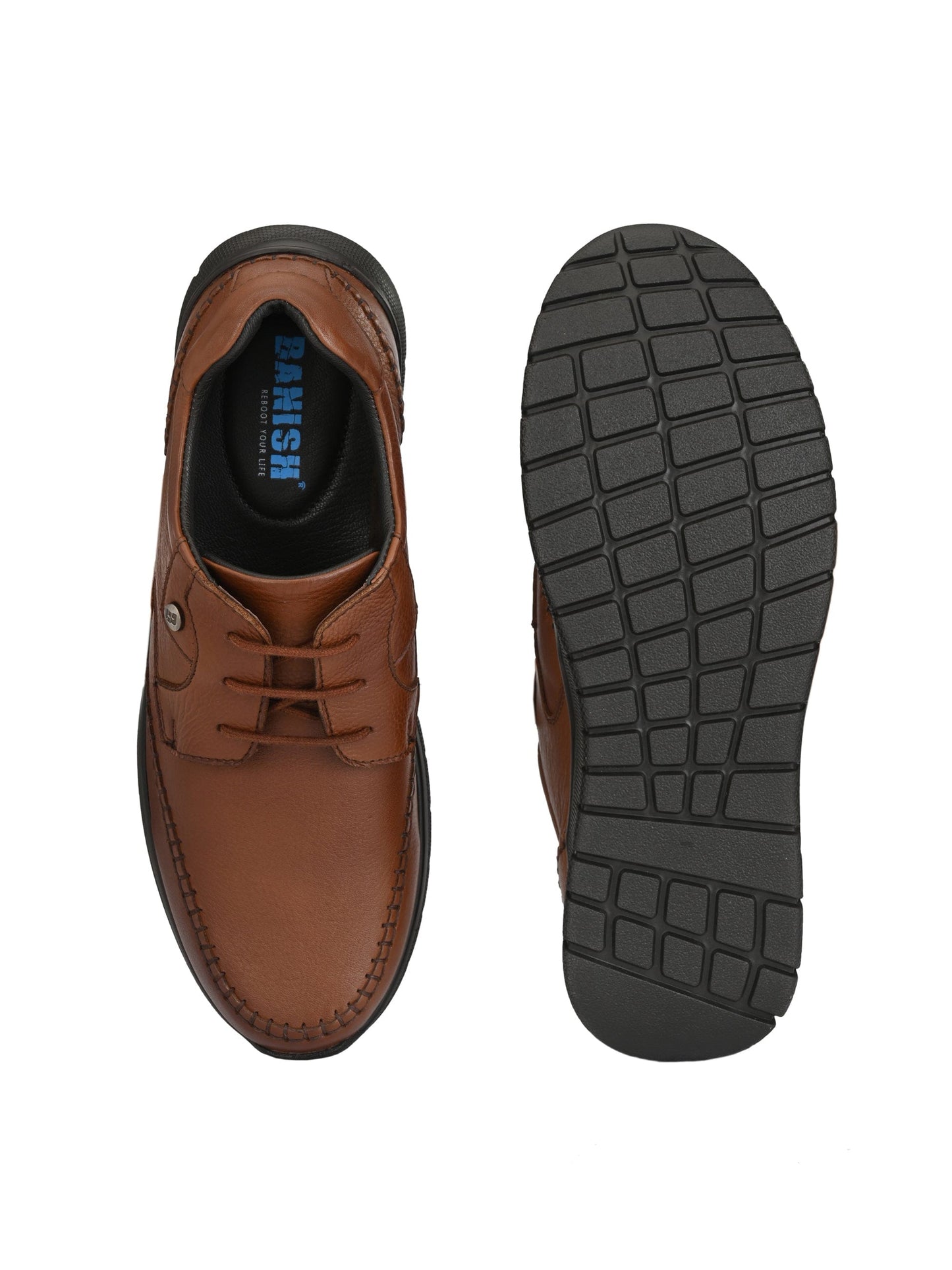 Martin Caramel Lace-Ups