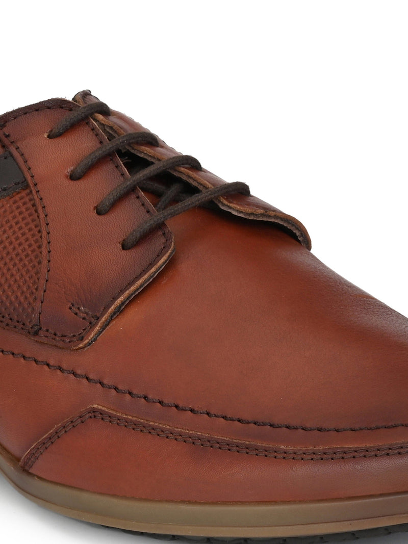 Mike Sepia Lace-Ups