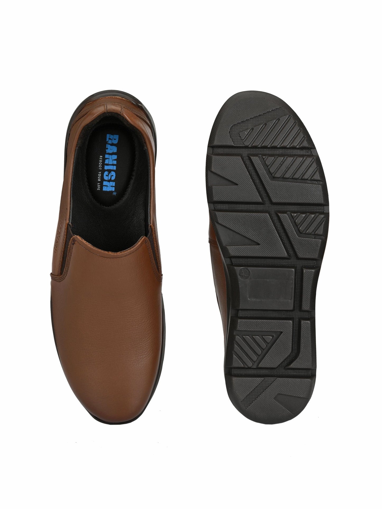 Rudiger Russet Slip-Ons