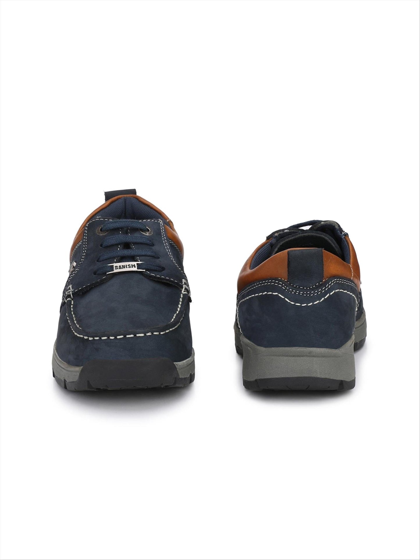 Vamos Denim Nubuck Lace-Ups