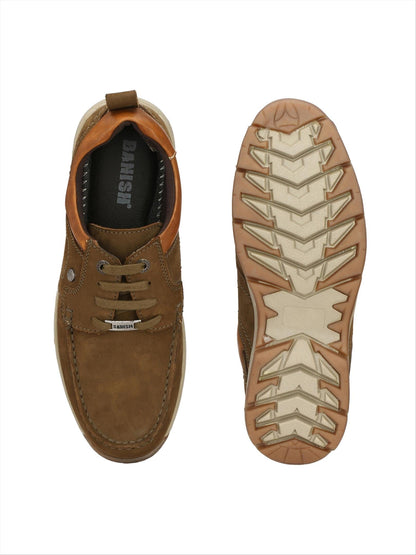 Vamos Denim Nubuck Lace-Ups