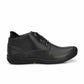 Banish Men's Black Genuine Leather Casual Shoes