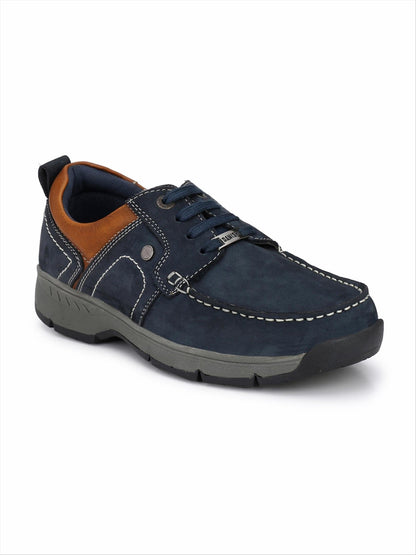 Vamos Denim Nubuck Lace-Ups